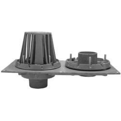 RD2130 No Hub Cast Iron Combination Roof Drain & Overflow