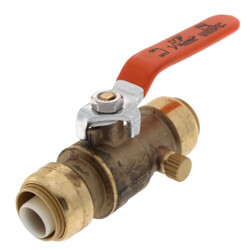 SharkBite Ball Valves w/ Drain