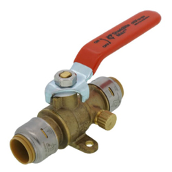SharkBite Ball Valves w/ Drain