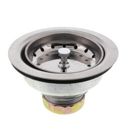 14 Series Grid Style Cup Strainer w/ Shallow Lock Cup & Neoprene Stopper Product Image