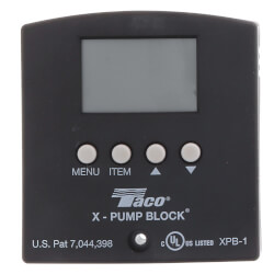 X-Pump Control Panel Product Image