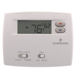 1F89-0211 - White Rodgers 1F89-0211 - Non-Programmable Blue Thermostat ...