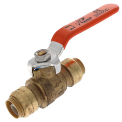 PEX SharkBite 22185-0000LFA Ball Valve 3/4 Inch x 3/4 Inch Copper Push-to-Connect PE-RT brass Water Valve Shut Off Renewed CPVC PEX SharkBite 22185-0000LFA Ball Valve 3/4 Inch x 3/4 Inch Copper Push-to-Connect PE-RT brass Water Valve Shut Off Renewed CPVC