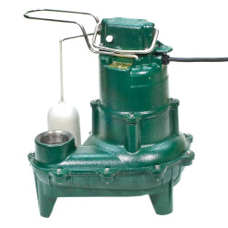 Model M264 Waste-Mate Auto Cast Iron Sewage Pump - 115 V, 0.4 HP Product Image