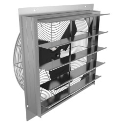 2SHE Series 12" Shutter Mount Exhaust Fan Product Image