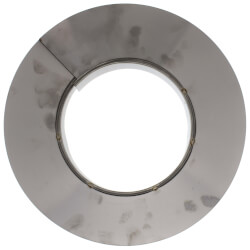  Z VENT Stainless Steel   Special Gas Vent 8" Storm Collar 2SVSLS08 