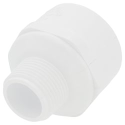 1" x 1-1/2" PVC SCH 40 Male x Socket Adapter