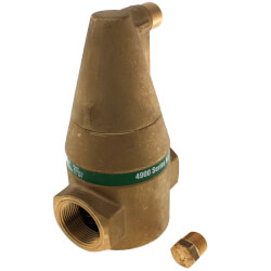 1 1/4" Threaded RaVent Jr Micro Bubbles Separator Spiral Air Eliminator 