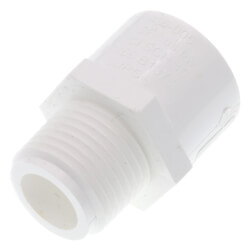 1/2" PVC SCH 40 Male Adapter (MIPT x Slip) Product Image