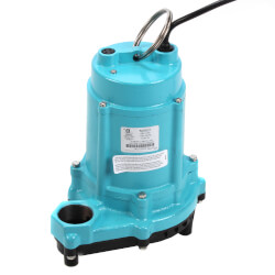 Little Giant 6ec Cim 1 3 Hp 53 Gpm Manual Submersible Sump Pump 10 Ft Power Cord