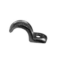 1/2" One Hole Zinc Plated Malleable Iron Rigid Strap Product Image
