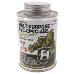 Multi-Purpose Cement - Hercules Multi Purpose Cement, Plastic Pipe