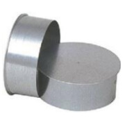6" 24 Ga Galvanized Clean Out Cap Product Image