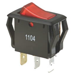 Bloomfield 6710-23 On/Off Red Lighted Switch 