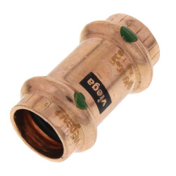 1/2" ProPress Copper Coupling - No Stop (Lead Free) Product Image