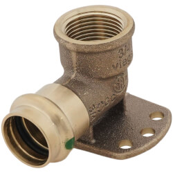 3/4" x 3/4" Bronze 90° Drop Ear Elbow (Lead Free) Product Image