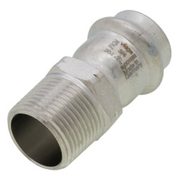 3/4" ProPress 304 SS Male Adapter w/ FKM<br>(P x MNPT) Product Image
