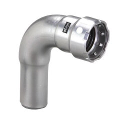 1/2" MegaPress 304 Stainless Steel 90° Street Elbow Product Image