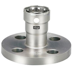 1/2" MegaPress 304 Stainless Steel Flange, 4 Bolt Pattern Product Image