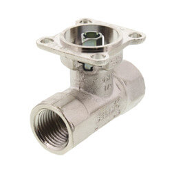 1/2" B2 Series, 2-Way Characterized Control Brass Valve w/ Stainless Steel Ball & Stem (0.46 Cv) Product Image