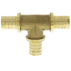 1" F2080 PEX Tee, for Rehau Tools Only (Lead Free Brass) Product Image