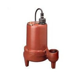 1/2 HP C.I. Manual Submersible Effluent Pump - 115V, 10' Cord Product Image