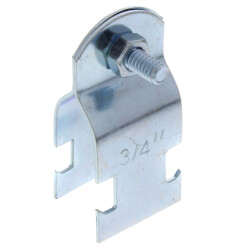 3/4" Electro-Galvanized Multi-Strut Pipe Clamp Product Image