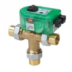 1", 3 Way Setpoint<br>I-Series Mixing Valve<br>(Union Sweat) Product Image