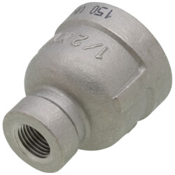 T304 1/2" x 1/8" Stainless Steel Reducer Coupling Product Image
