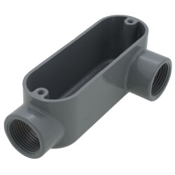 3/4" Threaded LL Type Rigid Conduit Bodies - Hot Dip Galvanized Product Image