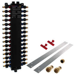 30 Port Polymer 1/2" PEX Press MANABLOC Package (NPT Supply) Product Image