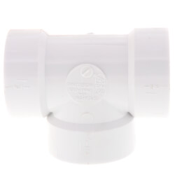 1-1/2" PVC DWV Vent Tee Product Image