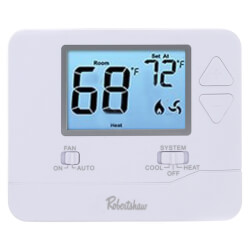 Programmable Thermostats Robertshaw 9600 Digital 7 5-2 Day Programmable ...