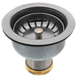 Deep Cup Duo Strainer Snap Lock Basket Brass Slip Nut Product Image