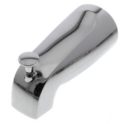 5-1/8" Mixet Quiklift Chrome Diverter Tub Spout (1/2" Slip-On) Product Image