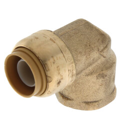1/2" Sharkbite x 1/2" FNPT 90° Elbow (Lead Free) Product Image
