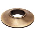 Product Image of 1/2" Two-Piece Magnetic Assembly Escutcheon for Concealing Pipework (Antique Brass)