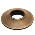 Product Image of 1/2" Two-Piece Magnetic Assembly Escutcheon for Concealing Pipework (Natural Brass)