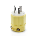 Product Image of Locking Plug, 30A, 250V Corrosion Resistant (Yellow & White)