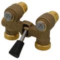Product Image of 1/2" Male Thread 2T-M2, Washing Machine Shutoff Valve