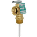 Product Image of 10L-2-75210 3/4" Brass Self Closing T & P Relief Valve w/ Test Lever (75 PSI, 210 F)