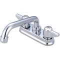 Product Image of 4" Two Handle Shell Type Bar/Laundry Faucet, 6" Tube Spout, 0094-A