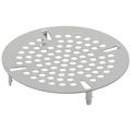 Product Image of 3-1/2" Stainless Steel Flat Strainer w/ Mounting Lugs