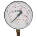 Product Image of 1/4" DPG-1 Bottom Entry Pressure Gauge w/ 4" Dial - Lead Free (0-200 PSI)