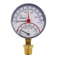 Product Image of LFDPTG-1 3" Bottom Entry Pressure & Temperature Gauge (0-200 psi)