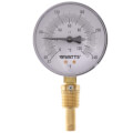 Product Image of LFTBR-3-2-32-248 1/2" Bottom-Entry Bimetal Thermometer (3" Dial)