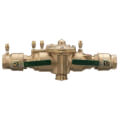 2" Lead Free Bronze RPZ w/ 1/4 Turn Shutoff Valves, Polymer Coating (LF009M2PCQT2)