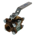 Product Image of LFB6800 1/2" 3-Piece Full Port Ball Valve (Lead Free)