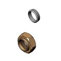 Product Image of CWS EasyInstall Center Compression Fitting & Nut, 016745-45