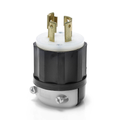 Product Image of 30A, 277/480V 3-Phase Y, NEMA L19-30P, 4P, 4W, Locking Plug, Non-Grounding (Black/White)